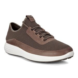 New! ECCO Men's Soft 7 Runner Summer Sneaker Dark Clay/Dark Clay Size 8